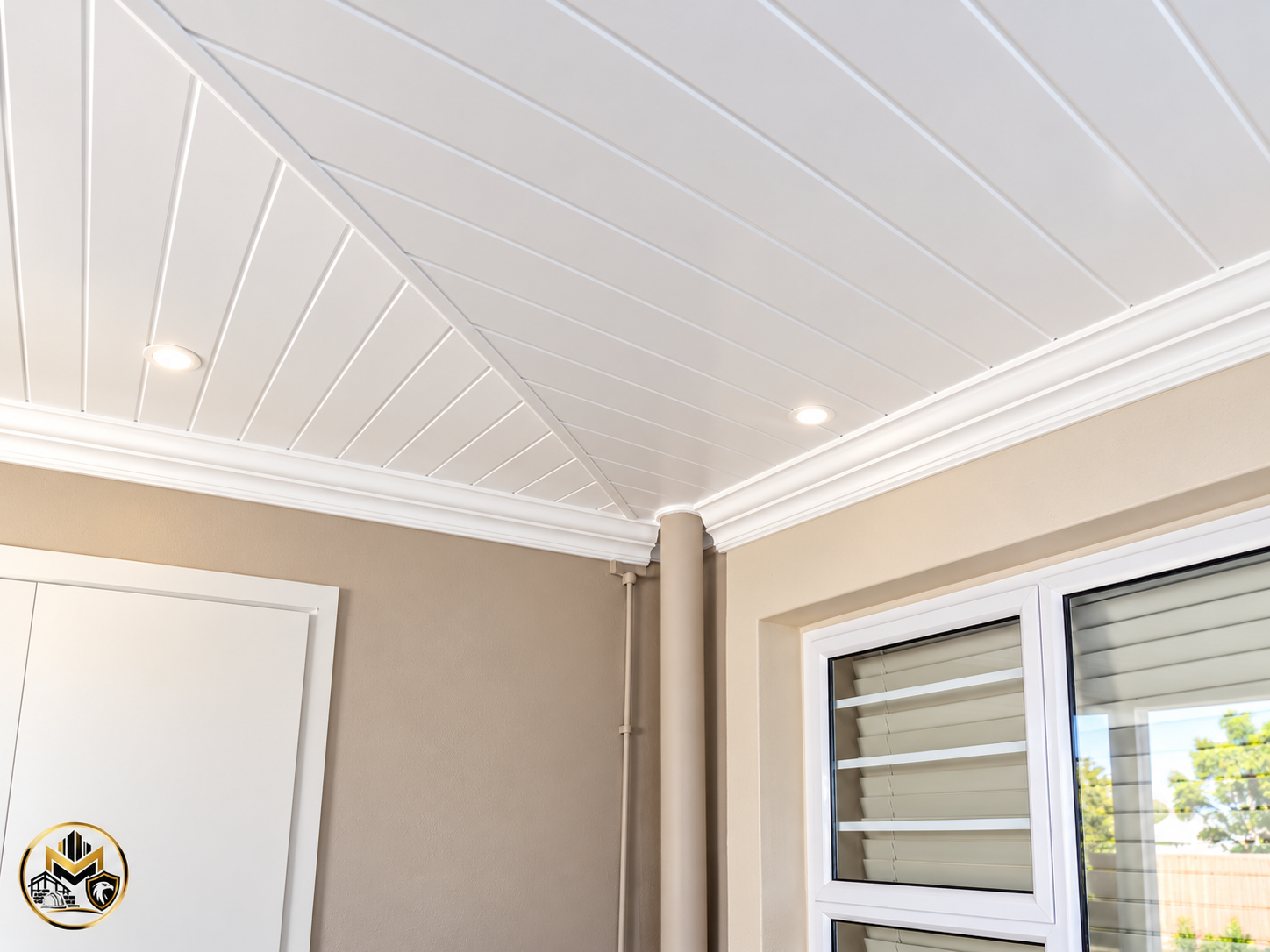 MOSNET GROUP ceiling installation project in progress